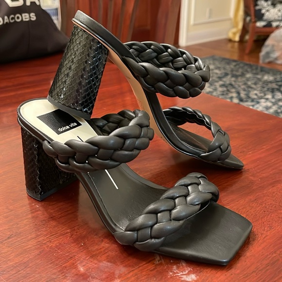 Dolce Vita Shoes - Brand New Dolce Vita Paily Heel!  Perfect Black Summer Sandal!